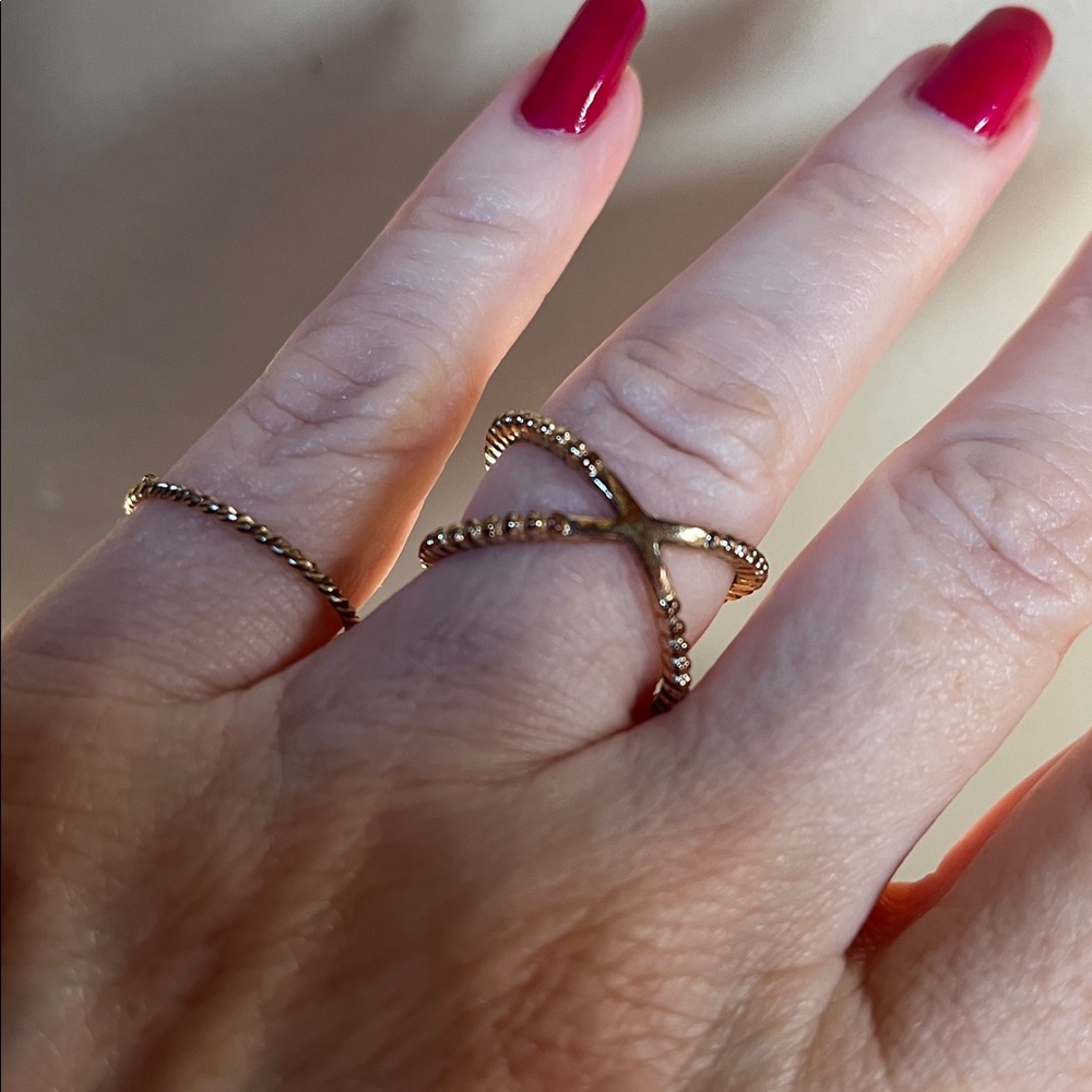 Fun Gold-Tone Ring Set - Picture 2 of 2